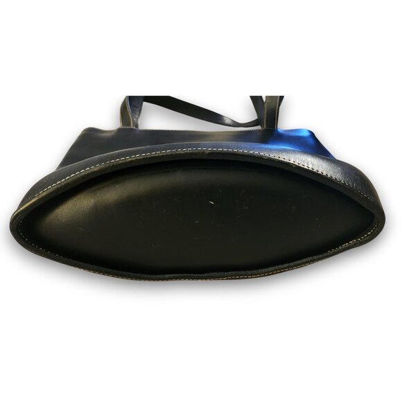 El Caballo Spanish Black Leather Shoulder Bag - Picture 3 of 15